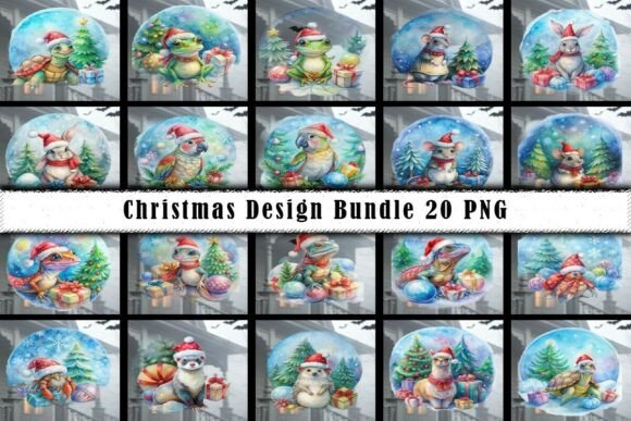 Download Christmas Animals Bundle - Premium Bundle